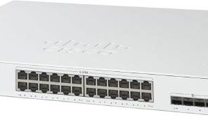 Cisco Catalyst 1300, 24-Port Managed Switch with 20 (10G) Copper, 4 (10G) Copper/ SFP+ Combo  and 1 Gigabit Ethernet Management Port