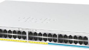 Cisco Catalyst 1300, 48-Port Managed Switch with 32 Gigabit Ethernet PoE+, 16 (2.5G) PoE+, 4 Gigabit SFP+ Ports with 740W Power Budget