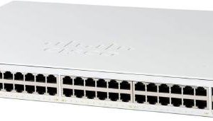 Cisco Catalyst 1300, 48-Port Managed Switch with 48 Gigabit Ethernet and 4 Gigabit SFP Ports