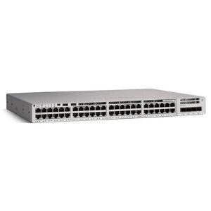 Cisco Catalyst 9200L, 48-Port Managed Switch with 48 Gigabit Ethernet PoE+ and 4 SFP, 740W Power Budget Ports, Network Advantage