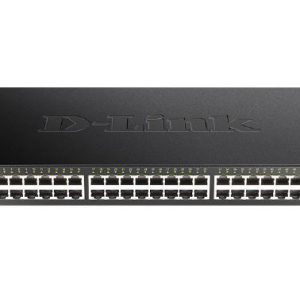 D-Link 52-Port Gigabit Smart Managed Switch with 48 RJ45 and 4 SFP+ 10G Ports