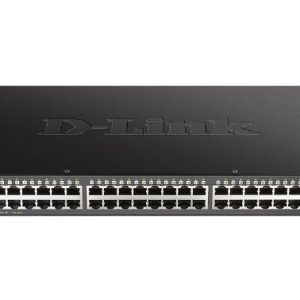 D-Link DGS-1250, 52-Port 10-Gigabit Smart Managed PoE Switch with 48 BASE-T PoE and 4 (10G) SFP+ Ports