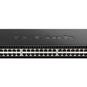D-Link 52-Port Gigabit Smart Managed Stackable Switch with 48 1000Base-T and 4 10Gb Ports