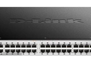 D-Link 54-Port Gigabit Managed PoE Switch with 48 PoE, 2 (10G) RJ45 and 4(10G) SFP+ Ports