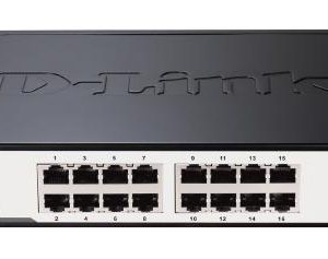 D-Link 16-Port Gigabit Unmanaged Desktop Switch with 16 Gigabit Ports
