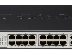 D-Link 24-Port Gigabit Unmanaged Desktop Switch with 24 Gigabit ports