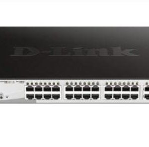 D-Link 28-Port Gigabit Smart Managed PoE Switch with 24 PoE and 4 GbE/SFP Combo Ports