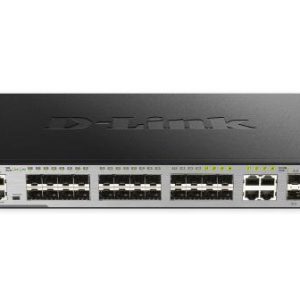 D-Link DGS-3630, 28-Port Stackable Managed Switch with Standard Image with 20 SFP, 4 Combo BASE-T/SFP and 4 (10G) SFP+ Ports