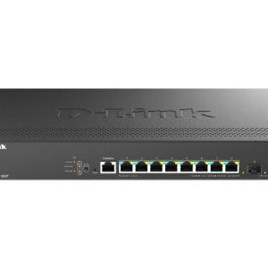 D-Link 8-Port Multi-Gigabit Smart Switch with 8 (2.5G) BASE-T PoE and 2 (10G) SFP+ Ports