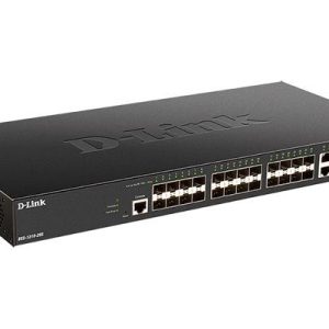 D-Link DXS-1210, 28-Port Smart Managed Switch with 24-port (10G) Base-X SFP+ and 4 (10G) Base-T Ports