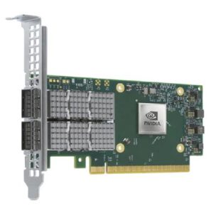 NVIDIA ConnectX-7 adapter card, 200Gb/s NDR200 IB, Single-port OSFP, PCIe 5.0 x16 Extension option, Socket Direct, Secure boot, Tall Bracket