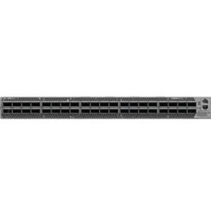 Mellanox Quantum HDR InfiniBand Switch, 40 QSFP56 ports, 2 Power Supplie s (AC), x86 dual core, standard depth, C2P airflow, Rail Kit