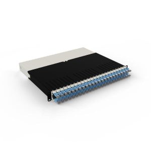 Patchbox.One 8RU STP Blue Cat6A Cable Management System, Includes 24x 8RU Blue Casettes, 3x Patchcatch Pairs & 1x /Dev/Mount Pair