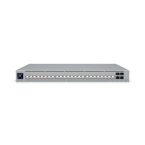 Ubiquiti USW-PRO-HD-24-POE Unifi 24-Port HD PoE Switch, 2x PoE++ 10Gbe Ports, 22x PoE++ 2.5Gbe Ports & 4x SFP+ Ports, 600w PoE Budget, 1U