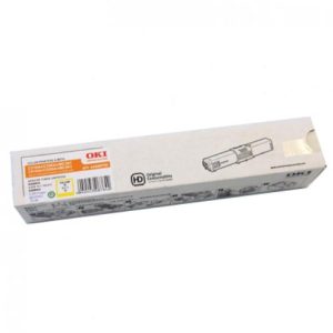 OKI Genuine Toner Cartridge For C310dn/330dn/331/MC361/362  Yellow; 2000 Pages @ 5% Coverage