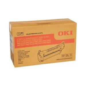 OKI Genuine Fuser Unit For C301/310/321/330/331/510/511/530/531, MC342/361/362/561/562; 60,000 Pages