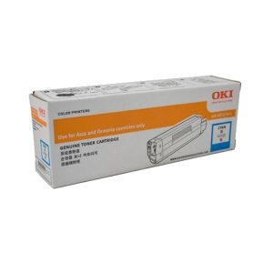 OKI Genuine Toner Cartridge Cyan For C612, 6,000 Pages