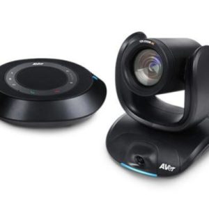 AVer VC550 4K Dual Lens PTZ Conferencing System with Speakerphone for Mid to Large Rooms. 3 Year Warranty
