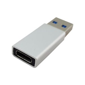 Shintaro USB-A to USB-C Female Adapter - Connect Your USB-C Devices to 4K Monitors, TVs & Projectors - USB 2.0 Compatible