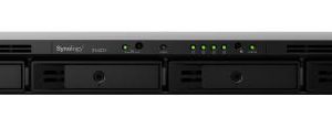 Synology RackStation RS422+ 4-Bay 3.5" Diskless 2xGbE NAS (1U Rack) , AMD Ryzen R1600 dual-core, 2GB RAM, 1x USB3.2, (not scalable)