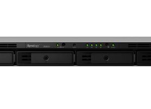 Synology RackStation RS822+ 4-Bay 3.5" Diskless 4xGbE NAS (1U Rack), AMD Ryzen V1500B quad-core, 2GB RAM, 2xUSB3.2, 1 Expansion Port, 3 Year Wty