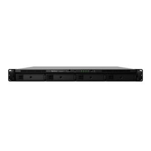 Synology RackStation RS822RP+ 4-Bay 3.5" Diskless 4xGbE NAS (1U Rack), AMD Ryzen V1500B quad-core, 2GB RAM, 2xUSB3.2, 1 Expansion Port, 3 Year Wty