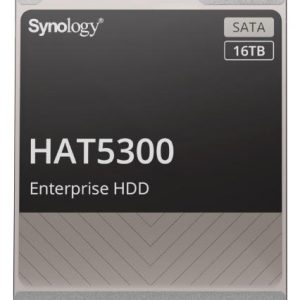 Synology -Enterprise Storage for Synology systems,3.5" SATA Hard drive,HAT5300,16TB, 5 yr Wty