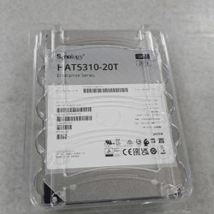 Box opened Synology -Enterprise Storage for Synology systems,3.5" SATA Hard drive,HAT5310,20TB, 5 yr Wty