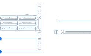 Synology Rail Kit (Fixed) for 1U RackStation NAS