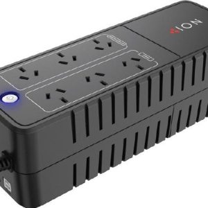 ION F10 850VA Power Board UPS, 6 Outlets, 90mm x 110mm x 309mm, 2 Year Warranty