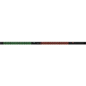 Vertiv Geist C1650L PDU, Basic 2P+E (IP44), 230V 32A, 4x U-Lock C19, 20x U-Lock C13, Vertical/Toolless, Cabinet/ Rackmountable, 3m Cord Length