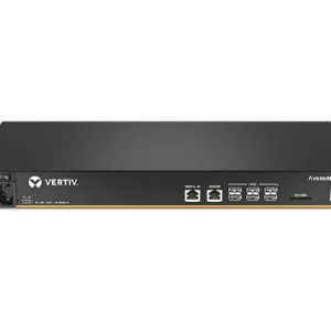 Vertiv Avocent ACS 8000 48-Port Console Server with Dual AC Power Supply, 1GB, DDR3 SDRAM, 2x (RJ-45), 8x USB, 48x Ethernet Ports with Built-in Modem