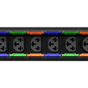 Vertiv Geist F0144849 Basic 1U PDU, 16A, 230V, 1U, 12x Locking IEC C13/C19 Combination outlets, 3m C20 cable