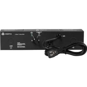 Vertiv Liebert PD5 20AC20 Micropod Maintenance Bypass for Liebert GXT5-3000IRT2UXL UPS (3000VA), 6x IEC 60320 C13, 1x C19