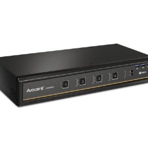 Vertiv Avocent SwitchView Universal DP/H KVM Switch 4-Port Dual Display - Power Supply Included