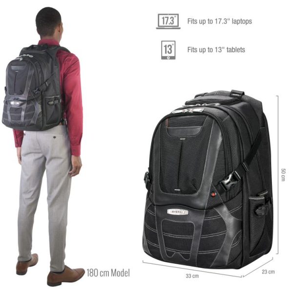 Everki Concept 2 Premium Travel Friendly Laptop Backpack up to 17.3-Inch - Image 2