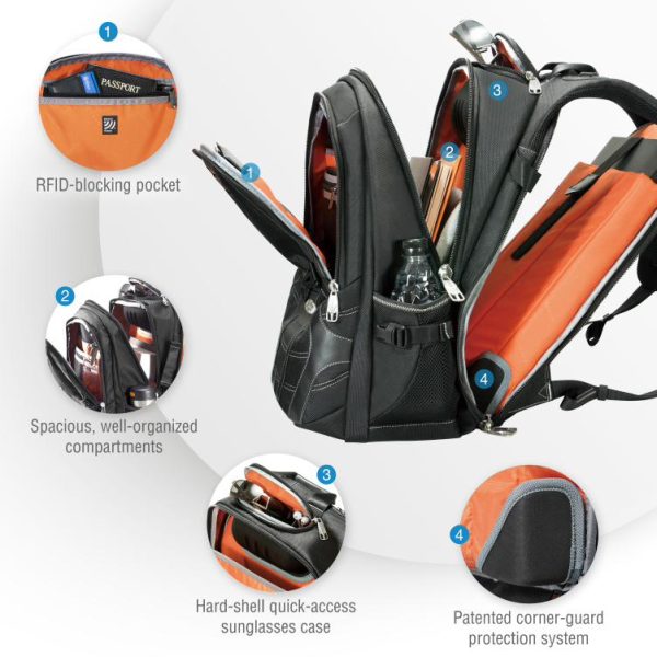 Everki Concept 2 Premium Travel Friendly Laptop Backpack up to 17.3-Inch - Image 4