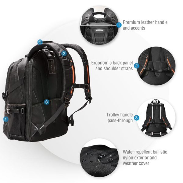 Everki Concept 2 Premium Travel Friendly Laptop Backpack up to 17.3-Inch - Image 5
