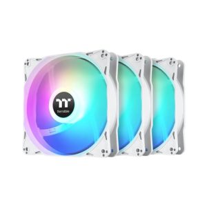 Thermaltake LE 120 ARGB PWM Cooling Fan White - 3 Pack