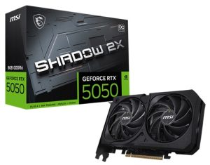 MSI GeForce RTX 5050 8G SHADOW 2X OC RTX5050 video card