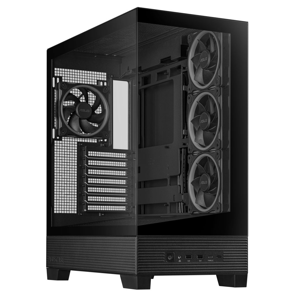Asus A31 PLUS TG ARGB BLACK TG Black case