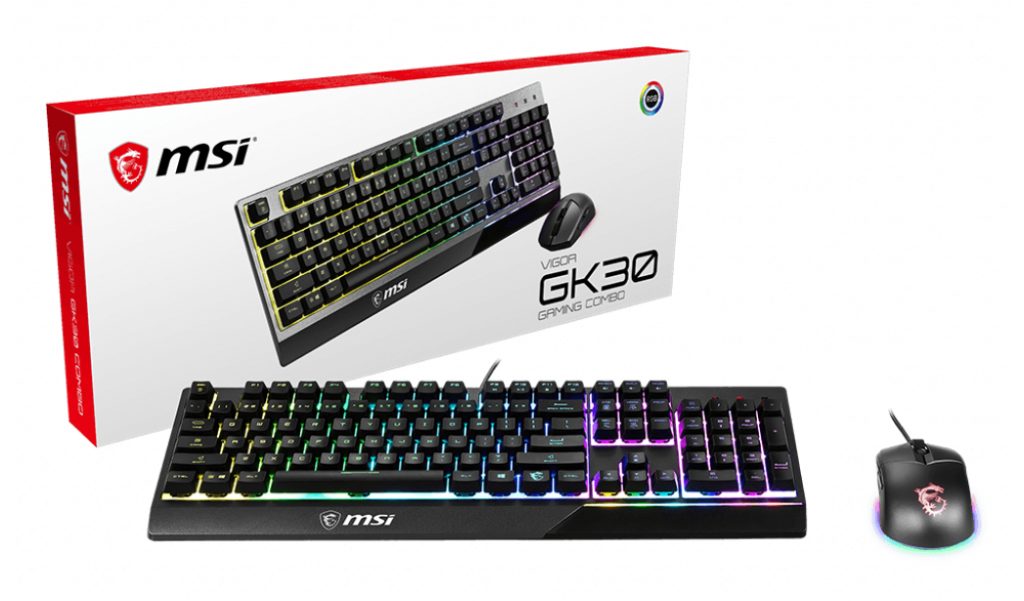 MSI VIGOR GK30 COMBO Gaming Keyboard & mouse