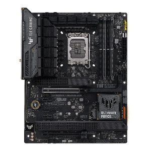 Asus TUF-GAMING-Z790-PLUS-WIFI, ATX, Intel LGA 1700, 4xDDR5, 4xM.2+4xSATA 6Gb/s, 5xPCIe, RAID, 1xHDMI, 1xDP, GbE LAN, Wireless AX+Bluetooth, 2xUSB-C, 4xUSB3.0, 2xUSB2.0, Aura Sync, 3 Year Warranty