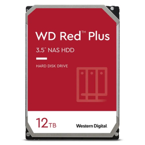 Western Digital WD Red Plus 12TB 3.5" NAS Hard Drive (WD120EFGX)
