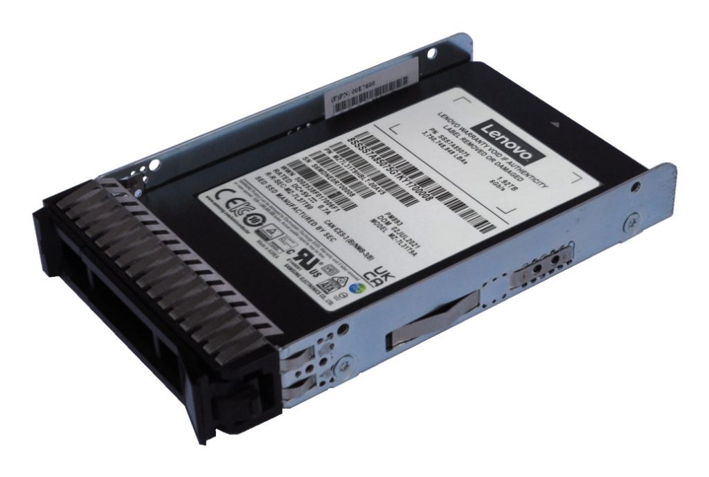 LENOVO ThinkSystem ST50/ST45 Series 3.5′ VA 1.92TB Read Intensive SATA 6Gb NHS SSD