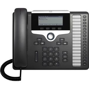 Cisco CP-7861-3PCC-K9=, 7861 IP Phone, 16 Line, 2xRJ-45 Port, Monochrome, Corded, Wall Mountable, 1 Year Warranty