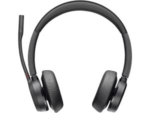 HP Voyager 4320 UC Bluetooth Stereo Headset with Charging Stand and BT700 USB-A Dongle