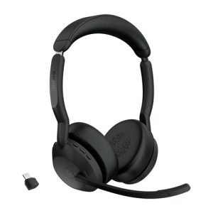Jabra Evolve2 55, USB C, Stereo, MS Teams, Active Noise Cancellation (ANC), Link 380 Bluetooth® Adapter