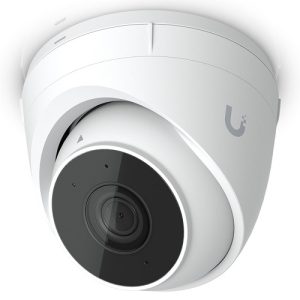 Ubiquiti UVC-G5-TURRET-ULTRA-WHITE, UniFi G5 Turret Ultra, Ultra-compact, Tamper-resistant IK04, IP66 Weatherproof 2K HD PoE Camera, Long-range Night Vision, 1 Year Warranty