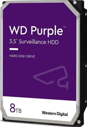 Western Digital WD Purple 8TB 3.5" Surveillance HDD 256MB Cache SATA